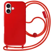 AVIZAR Ovitek za iPhone 17, združljiv z MagSafe, s kromiranim robom, Rdeča, (5000190185)
