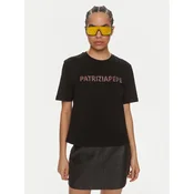 PATRIZIA PEPE Majica MAGLIA, črna