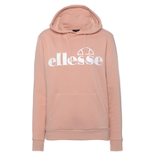 Pulover Ellesse Lyara OH Hoody ženski, roza barva, s kapuco, SGP16455