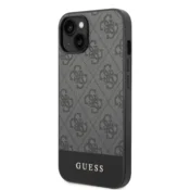 Guess GUHCP14SG4GLGR iPhone 14 6,1 grey hard case 4G Stripe Collection (GUHCP14SG4GLGR)