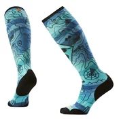 Smartwool Wm’s Ski Targeted Cushion Topo Treasures Print Socks ženske nogavice