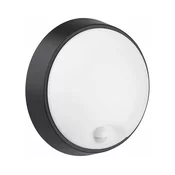 LED spoljašnja zidna svetiljka sa senzorom LED/12W/230V IP65 crna