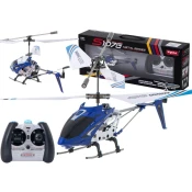 WOWO Modri daljinsko vodeni helikopter SYMA S107G - SYMA S107G modri daljinsko vodeni helikopter
