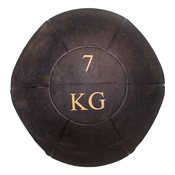 Medicinska žoga z dvema ročajema - crossfit core ball 7 kg