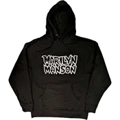 Marilyn Manson Classic Logo Black XL Kapuco