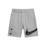 Nike K NSW CLUB FT SHORT BRAND NG, djecije kratke hlace, siva IF2752