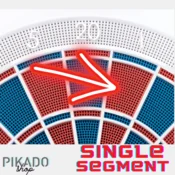 Segment za pikado tarčo GRANBOARD Single - Square 2 kom