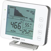 Voltcraft VOLTCRAFT CO-110 merilnik ogljikovega dioksida 0 - 5000 ppm s funkcijo zapISOvanja podatkov Kalibrirano delovni standardi (lastni), (20638705)