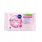 Nivea MicellAir Skin Breathe Rose Water Wipes robčki za odstranjevanje ličil