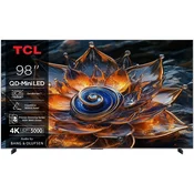 TCL 98Q8C 4K QD-Mini LED HDR PREMIUM TV z Google TV 248 cm (98)