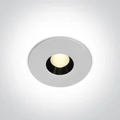 VGRADNA LED SVETILKA/8W/3000K/600lm/36°/230V IP54 BELA DM10108H/W/W