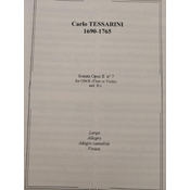 TESSARINI:SONATA OP.2 NO.7 FOR OBOE (FLUTE OR VIOLIN) AND B.C.