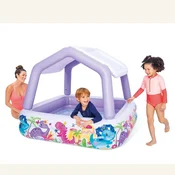 Bazen za akvarij na napuhavanje s krovom 157 x 157 x 122 cm intex 57470