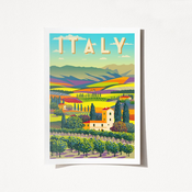 Wallity Poster Italy-1963, 50x70 cm
