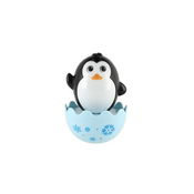 Teddies Roly Poly pingvin iz plastike 8cm z zvokom 0m+