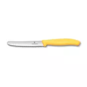 Victorinox Nazobčan nož 11cm/6.7838.C1/rumen/inox, PP