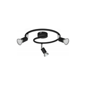 Philips - Spot svetiljka LIMBALI, 3x GU10/50W/230V, crna