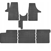 shumee GUMIJASTE ZAŠČITNE TEPIHE VW TRANSPORTER T5 T6 6-sedežni 2003-2024