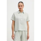 United Colors of Benetton bluza ženska lanena