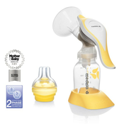 Medela Harmony ručna izdajalica s dvofaznom tehnologijom, Pump & Feed set