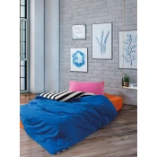 Lessentiel Maison Set posteljina Dusk, 160x220 cm, Crni