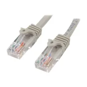 StarTech.com 45PAT50CMGR kabel za umrežavanje Sivo 0,5 m Cat5e U/UTP (UTP)