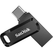 SanDisk 1TB Ultra Dual Drive Go USB-C/A 3.2 USB ključ (črn)