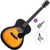 Pasadena PG-100 Standard SET Sunburst Akustična kitara Jumbo