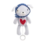 KikkaBoo Muzicka igracka Love Rome Red heart (KKB10077)