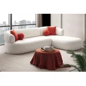 ATELIER DEL SOFA Ugaona garnitura Roma Right White