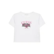 Guess Majica J6RI06 K6YW4 Bela Regular Fit