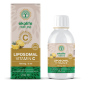 Ekolife Natura Liposomski Vitamin C - ananas, tekočina, 250 ml