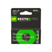 GP Polnilna palica. ReCyko Pro AAA (HR03) 800mAh-4kos 1032124080
