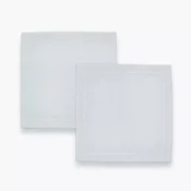DUKA Set 2 prtičkov LYCKLIG 40x40 cm 100% lan bela