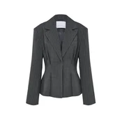 LeGer Studio Blazer Sophia pegasto siva / bela