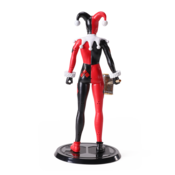 NOBLE COLLECTION DC - SS - HARLEY QUINN JESTER BENDYFIG