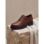 nae Vegan Shoes Čevlji na vezalke GRACE rjava