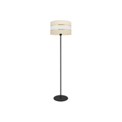 Podna lampa HELEN 1xE27/60W/230V krem/crna/zlatna