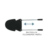 PRIPOMOČEK ZA OBUVANJE NOGAVIC TELESKOPSKI 25070