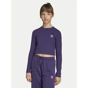 adidas Bluza JW2600 Vijolična Slim Fit