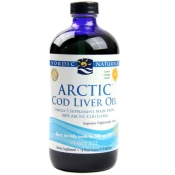 Nordic Naturals Arctic Cod liver oil (olje jeter polenovke) - Pomaranča, 473 ml