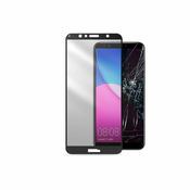 CellularLine zaščitno steklo CAPSULE, Huawei Y6 2018, črno