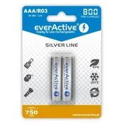 everActive Baterije AAA/R03 everActive Silver Line 800 mAh, 2 kosa