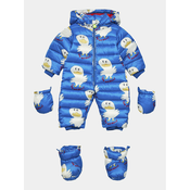 Save The Duck Zimski kombinizon Bumblebee I30002X MILA17 Modra Regular Fit