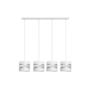 Luster na sajli HELEN 4xE27/60W/230V bijela