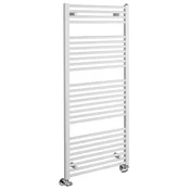 Kopalniški radiator DIRECT s stranskim priključkom 600x1320 mm, bel - Bela - 600x1320 mm - Aqualine - DIRECT & ORBIT - 24 - Jeklo - Oblika H - Oblika H - 600 - 1320 - 7.35 - 14