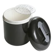 ich-zapfe Vollisolerani posod za led 220x220x240 mm, 4 L, antracit, (5000216694)