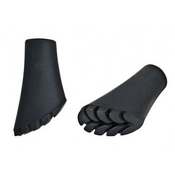 Outdoor Expert NORDIC WALKING RUBBER SHOE, dodatek za pohodne palice, črna R10 06