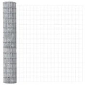 Vidaxl Evropska ograja 1,6 x 10 m PVC prevlečen železo