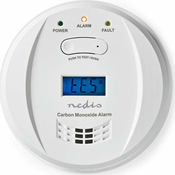 NEDIS detektor ugljičnog monoksida/ EN 50291/ glasnoća 85 dB/ 2x AA/ životni vijek do 5 godina/ b